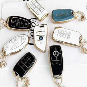 현대 쏘나타 차키케이스+키링 차키커버 스마트키케이스 전차종 TPU 키케이스