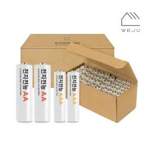 위주전지전능 알카라인 건전지 AA AAA 모음