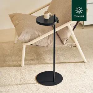 [롯데백화점]지누스 소파 사이드 테이블 (블랙)