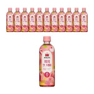 할리스 피치 얼그레이 제로, 500ml, 6입, 2개