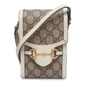 [중고명품] 베이지 1955 홀스빗 폰 홀더 미니 크로스백