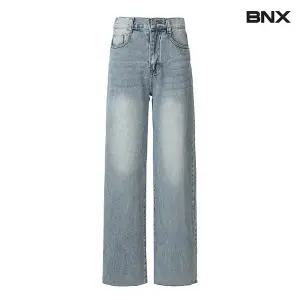 [롯데백화점]비엔엑스 와이드 워싱 데님 팬츠 (BX1PT008L0)