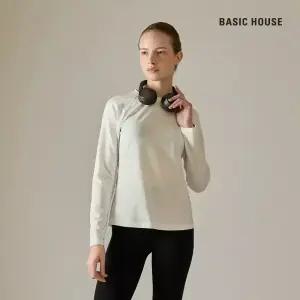 베이직하우스 여성 쿨 브리즈 에어드라이 라글란 긴팔티_단품