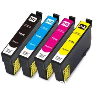 [엡손] T04E 세트(검정+파랑+빨강+노랑) 호환잉크 4색 WF-2851 XP2106 XP2101