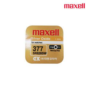 맥셀 시계 배터리 377 SR626SW 1개입