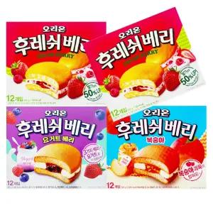 3+1 오리온 후레쉬베리세트(오리지날2+복숭아1+요거트베리1)