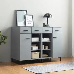 [우아미가구]이솔민 멀티 속깊은 560 와이드 오픈 수납장