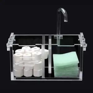 아크릴 미니 상면 걸이식 여과기 2구 세트 (WFJYNUV)