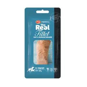 [하림펫푸드] (유통기한26-09-05)더리얼 필렛 연어 20g 3개