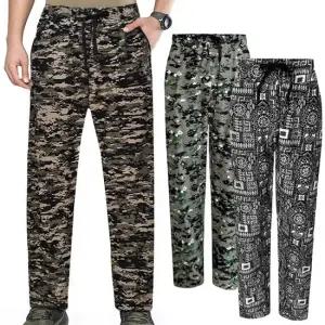 2장세트 제이케이 남자 밀리터리 작업복바지 봄가을 간절기 남성 배기 밴딩 일복 몸빼 바지