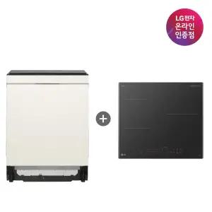 LG 디오스 오브제컬렉션 식기세척기 + LG 디오스 인덕션 (DUE6BGL1E + BEI3ASB2OE / 6BG1E-ASB2E)