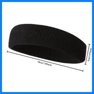 1개 스포츠 헤드밴드 러닝 헤드웨어 땀 흡수 헤드밴드 농구 땀 방지 타월 땀 밴드 축구 헤드밴드