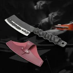 단조장작칼커버세트 장작패기 단조 논슬립 두꺼운칼 세트