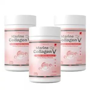 PNC 300달톤 먹는 저분자 마린 피쉬 콜라겐 파우더 300g 3병세트 (WFK99Z3)