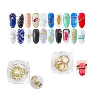 고품질 파츠 모음3 쥬얼리 체인파츠 네일아트도구 스톤 볼네일 (WFKAN5X)