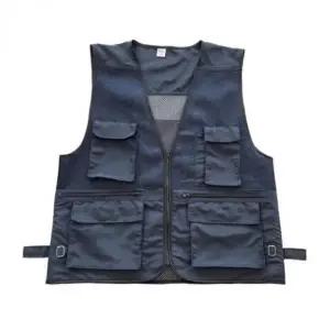 여름 작업 조끼 안전복 포켓 작업복 상의 (WFKAQYV)