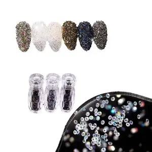 고품질 글리터젤네일 글리터네일 픽시스톤 유리스톤 네일 (WFKANJ8)