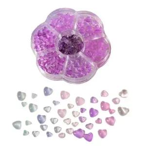 네일파츠 리본파츠 세트 4종 온도변화파츠 네일 (WFKANIP)