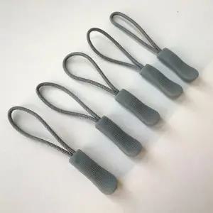 100개 가방 끈 옷수선용 지퍼풀러 자크고리 손잡이