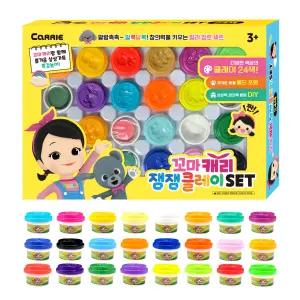 꼬마캐리 잼잼클레이 24종 세트 [우리 아이 첫 클레이 정착!]