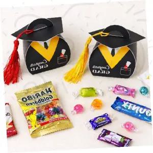 졸업 축하 선물 포장박스 학사모 디자인 구디백 어린이집 유치원 졸업식 기념품 포장용품