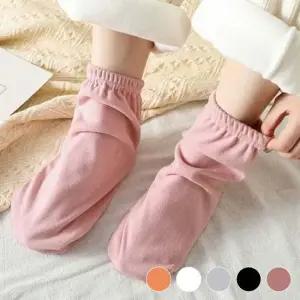 발을 따뜻하게 보온해주는 남여공용 양말 URD-499 여성볼캡