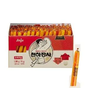 (1+1) 진주햄 천하장사 오리지날 1500g+1500g (15gX100개입)