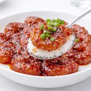 [산해직송]밥도둑 양념새우장 400g