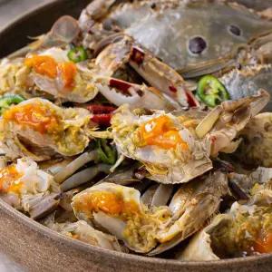 [산해직송]밥도둑 삼점 암꽃게장 2kg(6-8미)