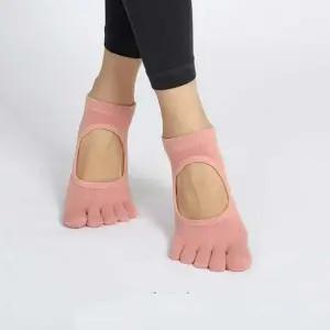 요가양말 다용도 피트니스 여성 발등 오프 논슬립 토삭스