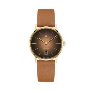 [신세계라이브쇼핑]해밀턴 H38475501 아메리칸 클래식 인트라 매틱 오토 남성 가죽시계