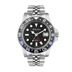 [MATHEY-TISSOT(메티티솟)]메티티솟 H903ANB 빈티지 GMT 베트맨 남성 메탈 시계