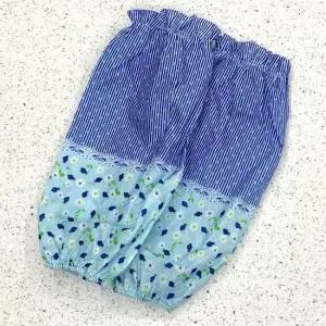 사무용팔토시 면팔토시 꽃무늬 프릴