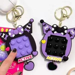 팝잇 뽁뽁이 가방 키홀더 피젯토이 데빌 키링 열쇠고리