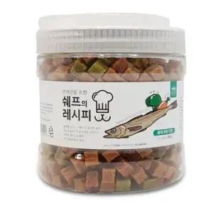 대용량 강아지 훈련 노즈워크 간식 황태트릿 800g WFDAD3A