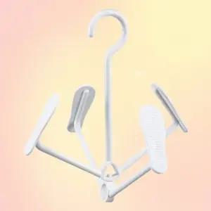 접이식 회전 실발걸이 작은 행거 가방 신발 빨랫대 (WFKKUEO)