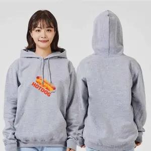 핫도그 맨투맨 후드티 가족 커플티 단체티 동호회 남자 주문제작