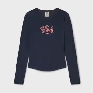 [롯데백화점]후아유 여성 USA Henry Neck T-Shirt WHLAG2292F