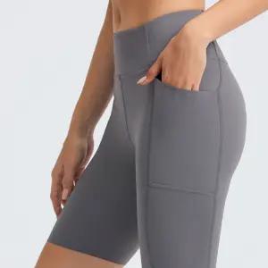 숏팬츠 레깅스 필라테스 여성 하의 포켓 요가 반바지 운동복 트레이닝복