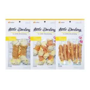 강아지 치킨껌 X10 애견간식 치석 제거 고기말이