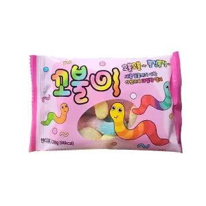 (무)꼬불이 과일맛젤리28gx18입(T)