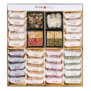 수미담 손맛을 먹다 전통 유과 선물세트 국산 찹쌀 수제 한과 명절