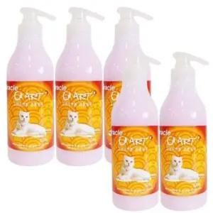 고양이 윤기 올인원 샴푸 520ml 5P 셀프 목욕 보습 WFIG2U1