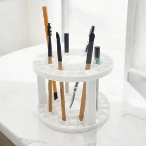 ( )화장 브러쉬 케이스 대용량 보관함 도구 정리함 파우치 메이크업 붓 수납용