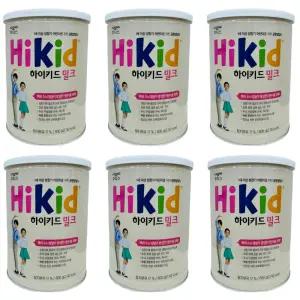 일동후디스 하이키드 밀크 600g 6개