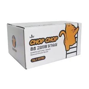 고양이 반려묘 고단백 간식 닭가슴살 22g 100개 WCC492C