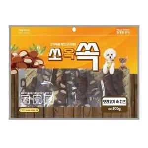 고양이 치즈 헬로도기 300g 강아지 오리고기 간식 강 WFILRWK