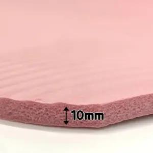 홈트 NBR 운동 요가매트 10mm 핑크 요가매트-WFIYMSR