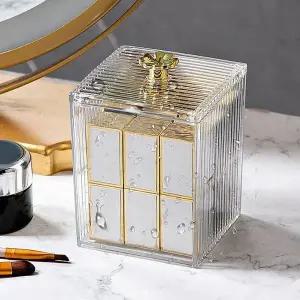 [하프클럽/]화장품케이스 화장솜통 화장솜보관함