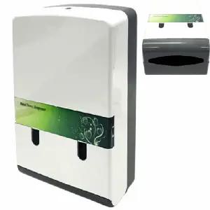 (옵션 국산 더블핸드타올 디스펜서)티슈형 핸드타올케이스 디스펜서